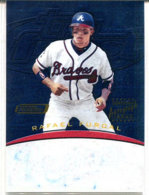 Rafael Furcal 20001 Topps Fusion Autographed Card