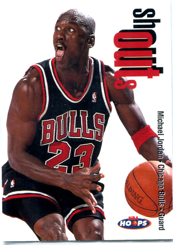 Michael Jordan 1998 NBA Hoops Card