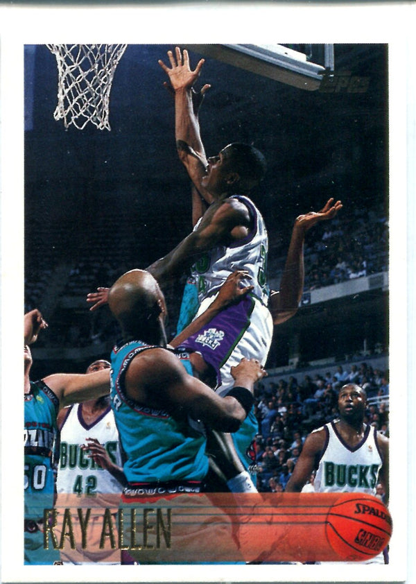 Ray Allen 1996 Topps Unsigned Card