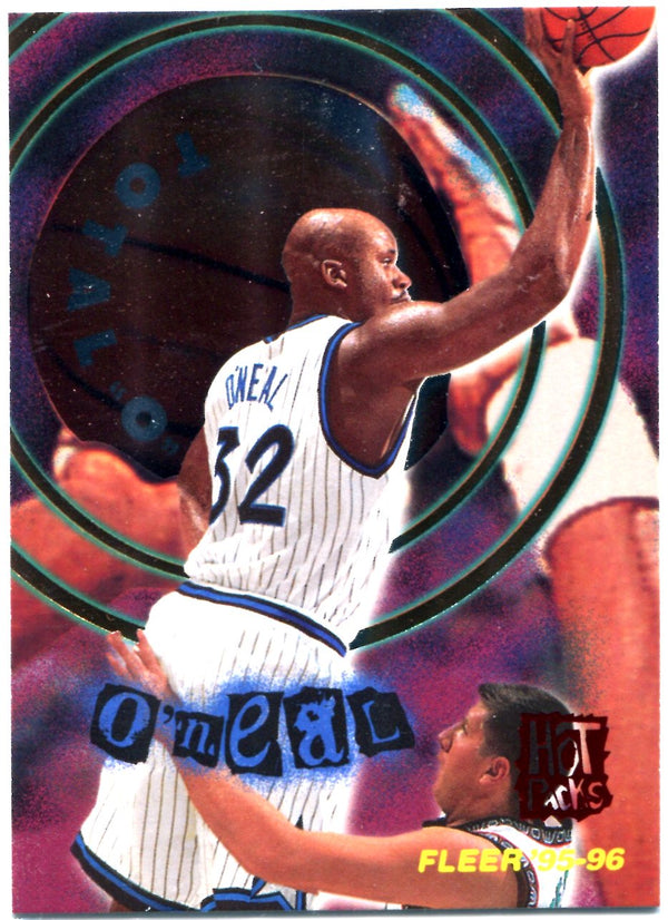 Shaquille O' Neal 1995-96 Fleer Card
