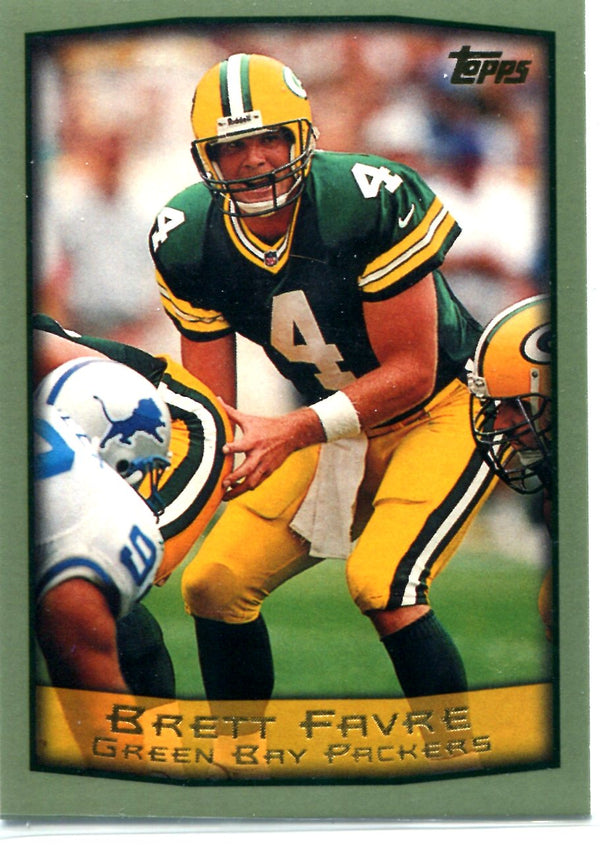 Brett Favre 1999 Topps Card