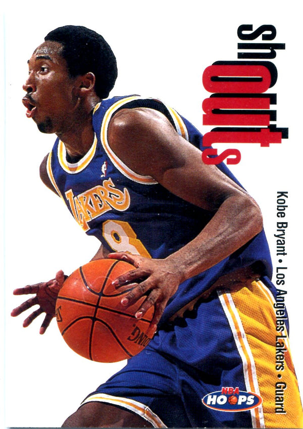 Kobe Bryant 1998 NBA Hoops Card