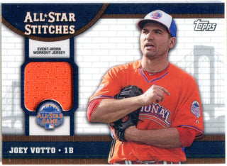 Joey Votto 2013 Topps All Star Workout Jersey Card