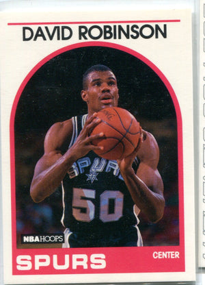David Robinson 1989 NBA Hoops Card