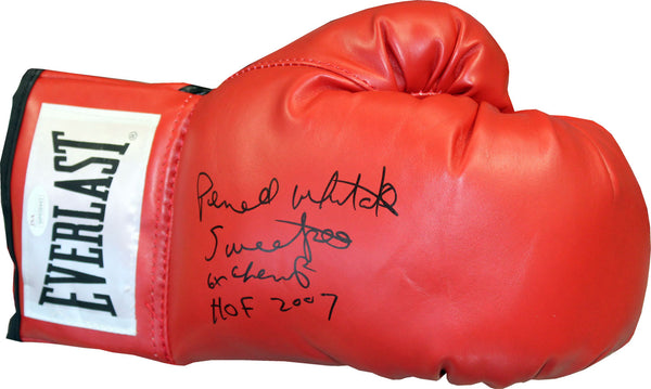 Pernell Whitaker Autographed Everlast Boxing Glove (JSA)
