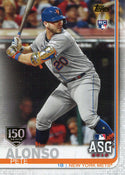 Pete Alonso 2019 Topps Rookie Gold 150 Years Card #US47