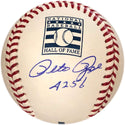 Pete Rose "4256" Autographed Hall of Fame Baseball (JSA)