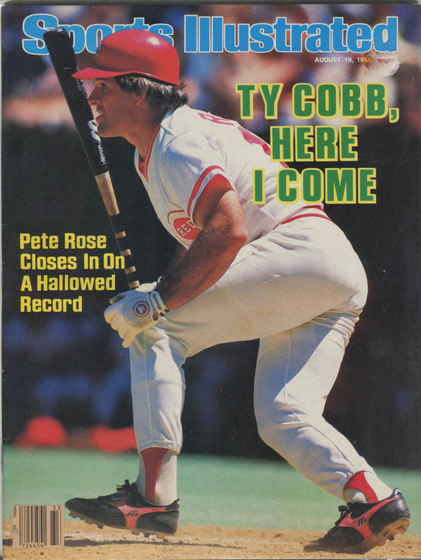 Pete Rose Unsigned August 1985 Sports Illustrated Magazine