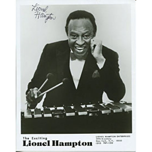 Lionel Hampton Autographed / Signed 8x10 Photo