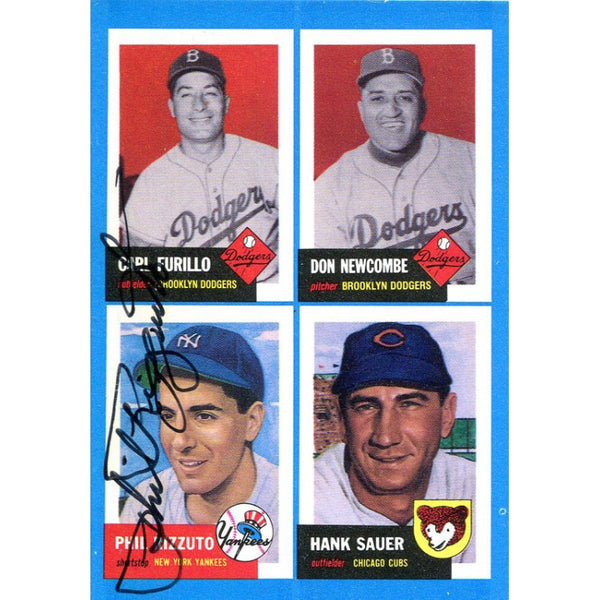 Phil Rizzuto Autographed 1992 Topps Card