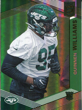Quinnen Williams 2019 Panini Donruss Elite Rookie Card