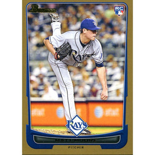 Matt Moore Unsigned 2012 Bowman Rookie Card