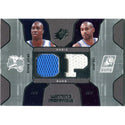 Dwight Howard & Grant Hill Unsigned 2007-2008 Upper Deck Jersey Card