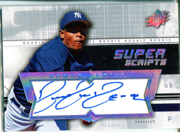 Ramon Ramirez Autographed 2004 Upper Deck SPX Card