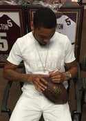 Rashad Greene 2013 BCS National Champions Autographed Wilson NFL Football (JSA)