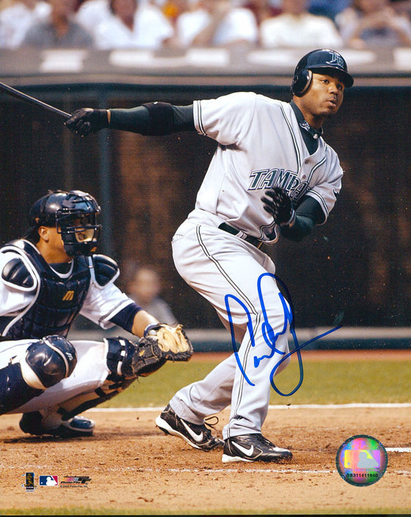 Carl Crawford Autographed 8x10 Photo