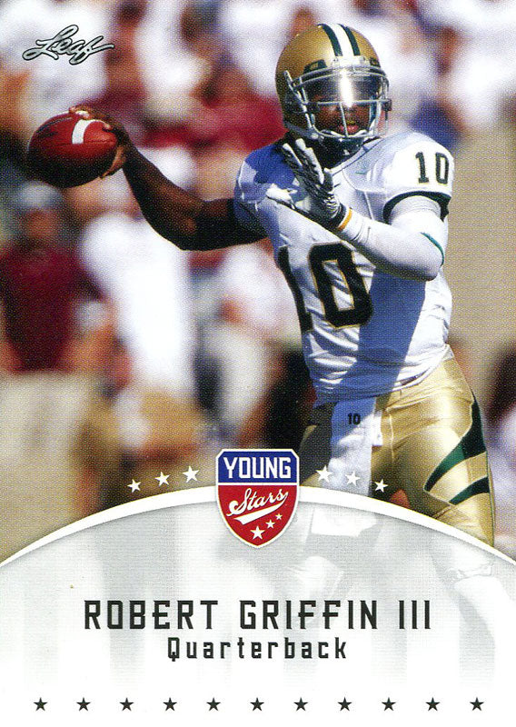 Robert Griffin III Unsigned 2012 Leaf Rookie Card