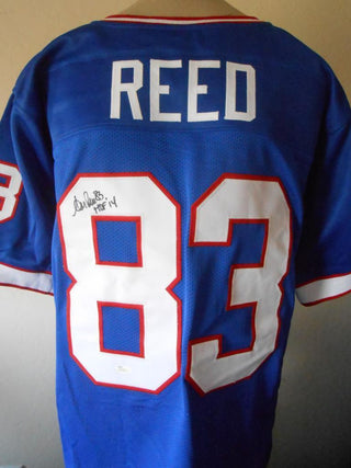 Andre Reed Signed HOF 04 Jersey JSA Hologram & COA Buffalo Bills Autograph