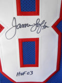 James Lofton HOF 03 Signed Jersey JSA Witness COA 818291 Buffalo Bills Autograph