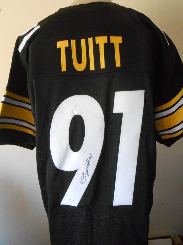 Stephon Tuitt Signed Jersey Pittsburgh Steelers Schwartz Sports Hologram & COA