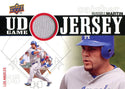 Russell Martin Unsigned 2010 Upper Deck Jersey Card