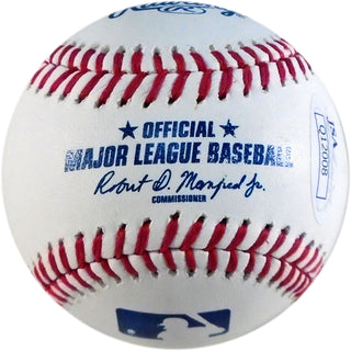  Robert Manfred Autographed Baseball (JSA) Back