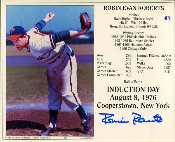 Robin Evan Roberts Autographed 8x10 Photo