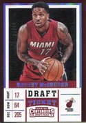 Rodney McGruder 2016-17 Panini Contenders Rookie Card
