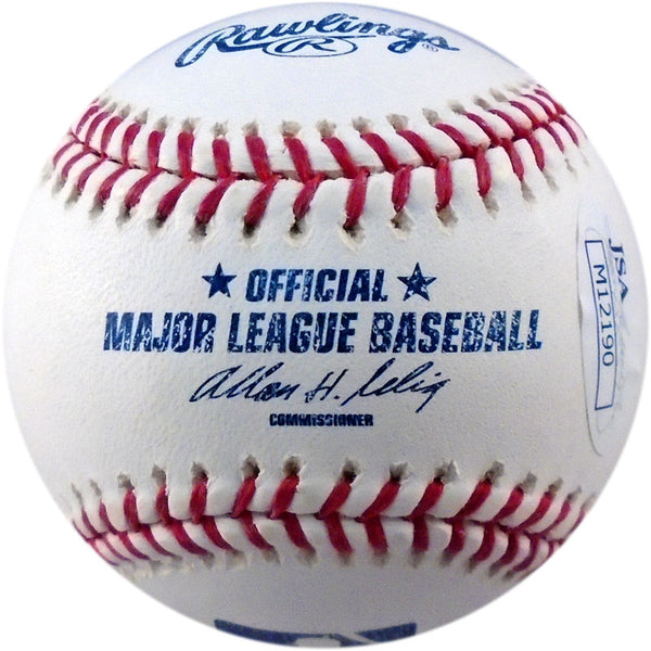 Rollie Sheldon Autographed Multi Inscribed Baseball (JSA) Back