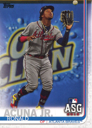 Ronald Acuna Jr. 2019 Topps Rookie Card #US220