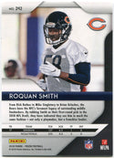 Roquan Smith 2018 Panini Prizm Rookie Card Back