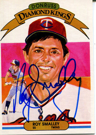 Roy Smalley Autographed 1982 Donruss Card