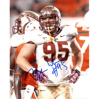Bjoern Werner Autographed Florida State Seminoles8x10 Photo