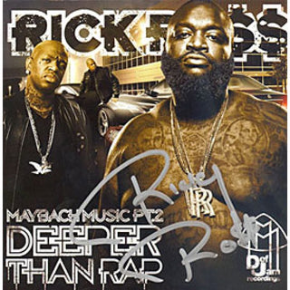 Autographed Rick Ross Maybach Music Pt. 2 Deeper Than Rap Mix Tape