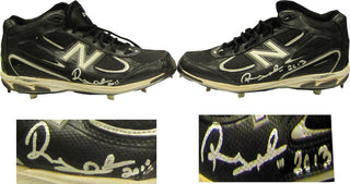 Rubby De La Rosa Autographed Game Used New Balance Spikes