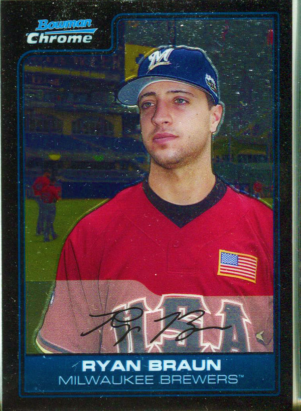 Ryan Braun 2006 Topps Card