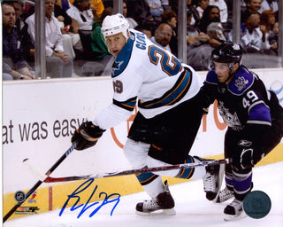 Ryan Clowe Autographed San Jose Sharks 8x10 Photo