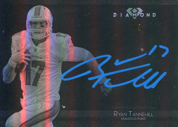 Ryan Tannehill Autographed 2015 Topps Diamond Card