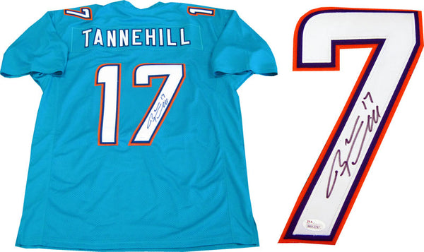Ryan Tannehill Autographed Miami Dolphins Jersey (JSA)