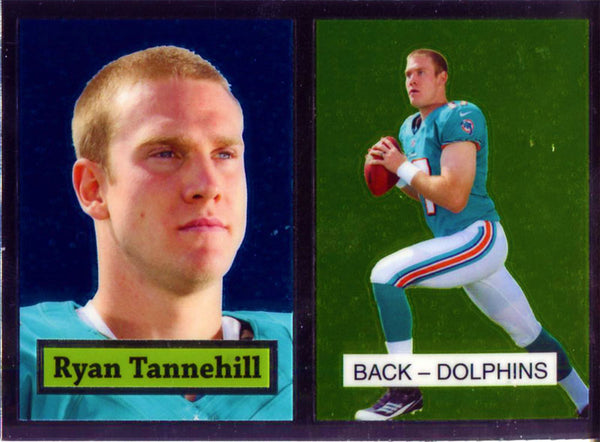 Ryan Tannehill Unsigned 2012 Dolphins Topss Card