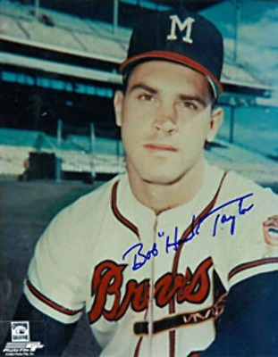 Hawk Taylor Autographed 8x10 Baseball Photo
