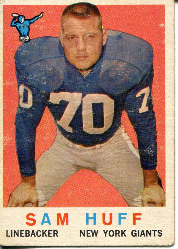 Sam Huff 1965 Philadelphia Card #51