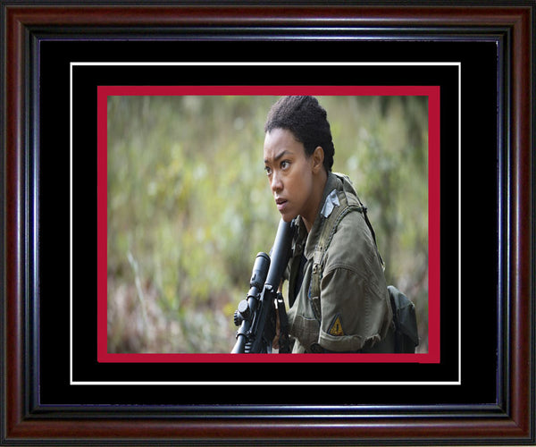 Sonequa Martin-Green Unsigned Framed Sasha Williams Walking Dead 8x10 Photo