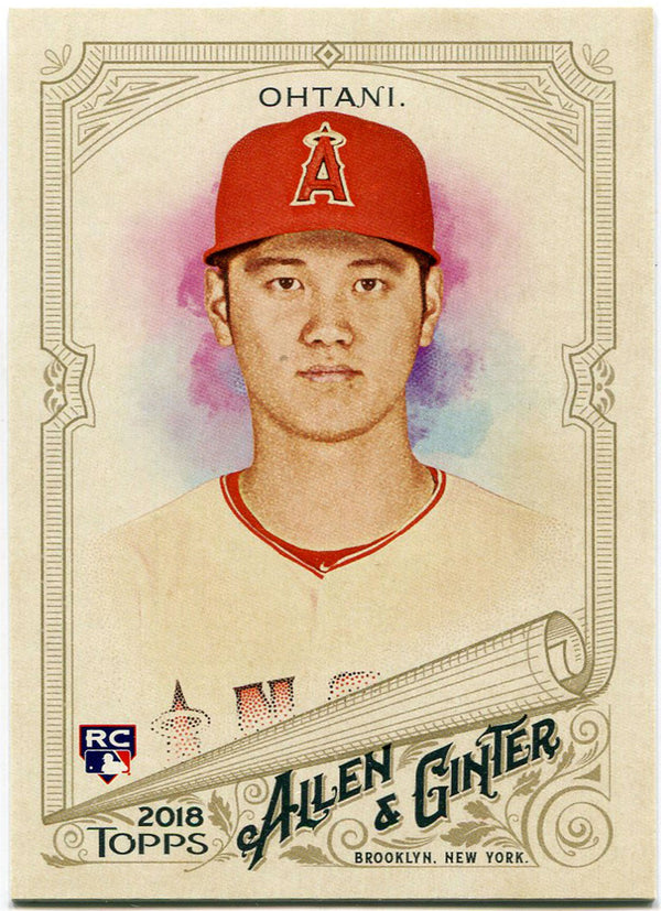 Shohei Ohtani 2018 Allen & Ginter Rookie Card