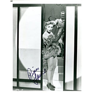 Piper Laurie Autographed / Signed Black & White 8x10 Photo