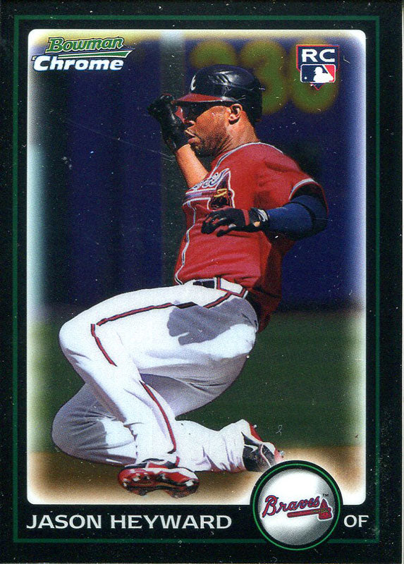 Jason Heyward Unsigned 2010 Bowman Chrome Rookie Card