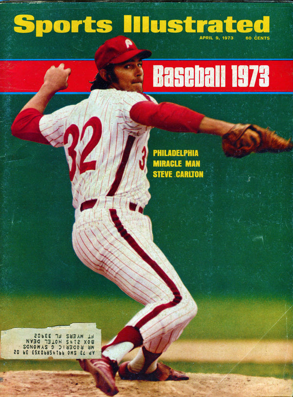 Steve Carlton Unsigned April 1973 Sports Illustrated Magazine