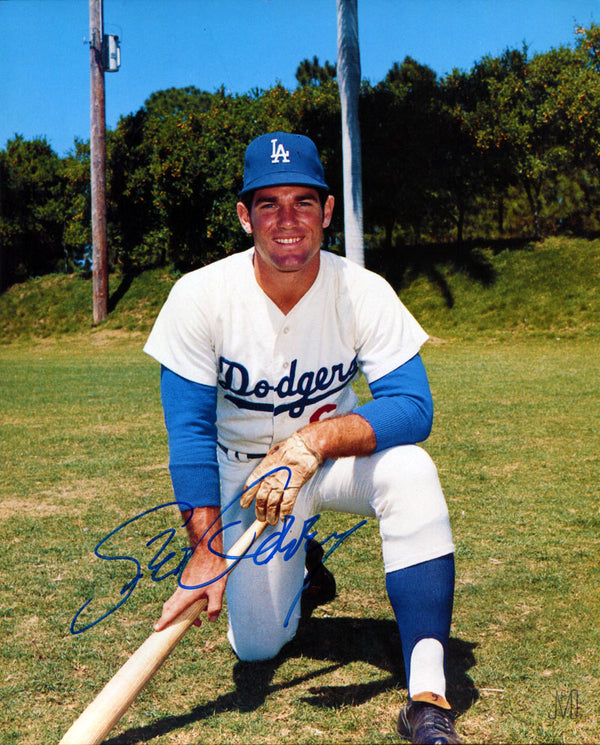 Steve Garvey Autographed 8x10 Dodgers Photo