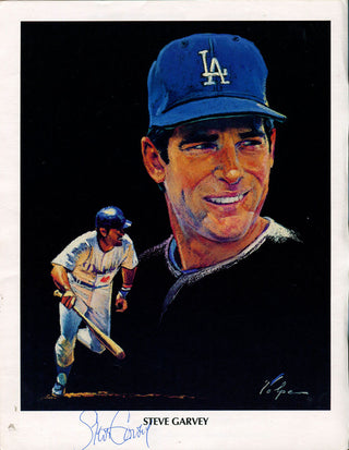 Steve Garvey Autographed 8x10 Photo