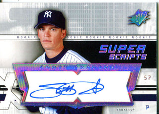 Scott Proctor Signed 2004 Super Scripts SPX Card